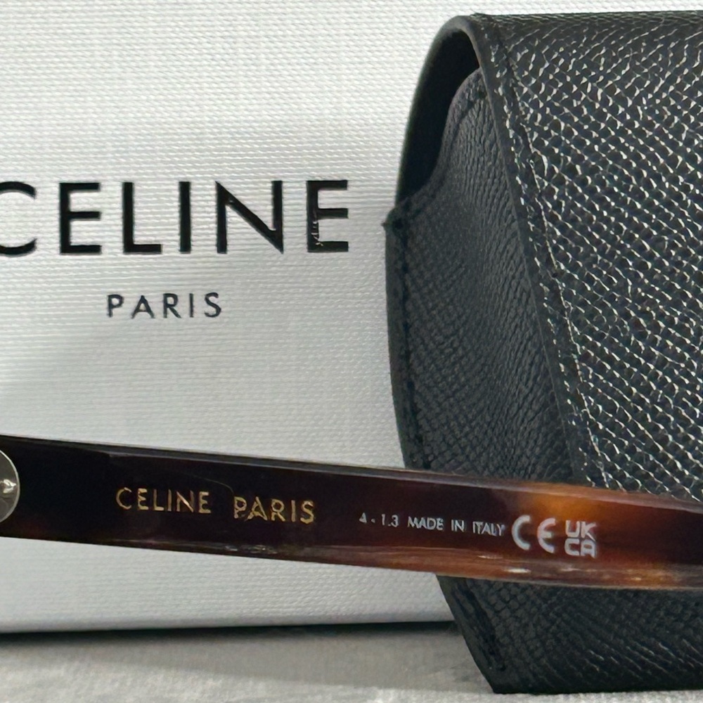🎁 Celine Havana Brown Tortoise Sunglasses - Picture 6 of 11